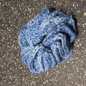 crochet hair scrunchie.